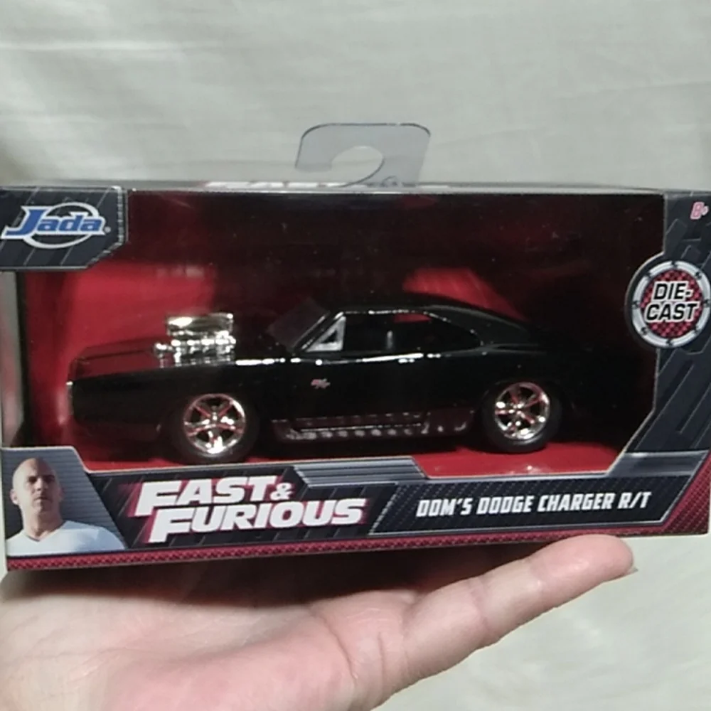 (A-1) NWT Fast & Furious Doms Dodge Charger & Brians Mitsubishi Eclipse Bundle